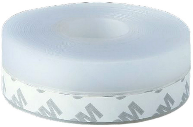 워터덕 실리콘 방충 테이프 5M 틈새 차단 문풍지, 1개