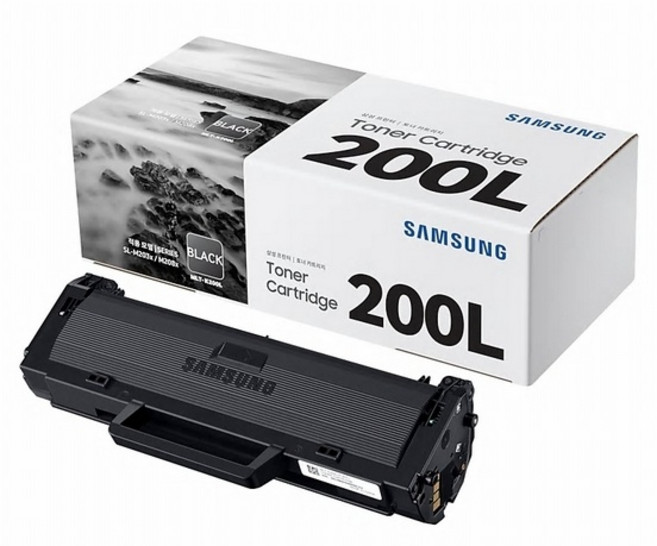 삼성전자 흑백 레이저 프린터 정품잉크 MLT-K200L, 1개, 블랙