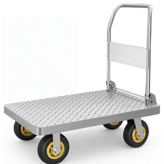 베아트룸 접이식 강철판 구르마 운반카트, 1개