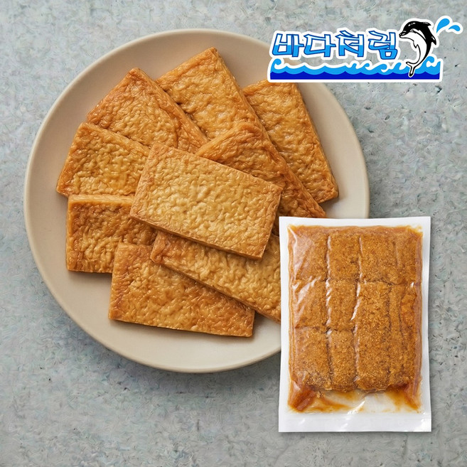 미니 조미유부 650g 60매 일식 유부초밥, 1개