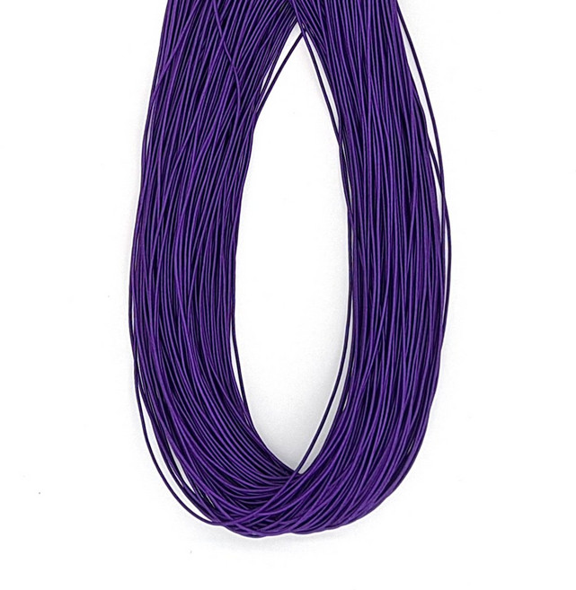 서원216 수경 묵주 염주 둥근 고무줄실 1미리 90미터, 1개, 보라