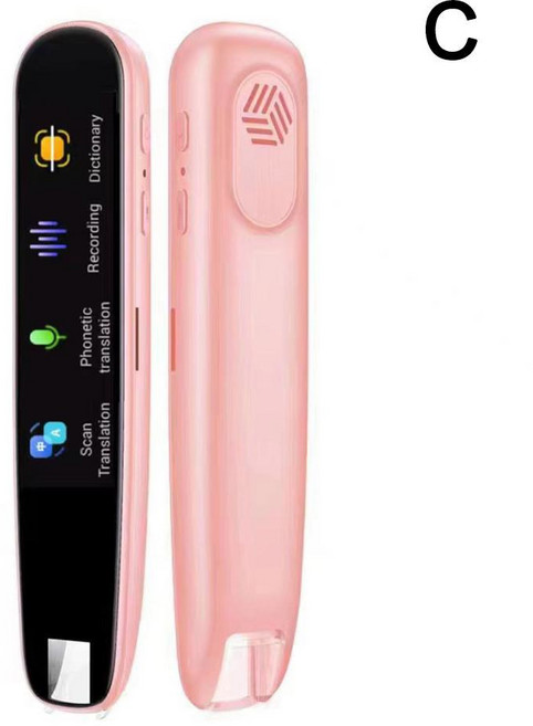번역기 112개 언어 오프라인 WIFI 스캐닝 번역 펜 스캔 마커 인스턴트 스마트 음성, 1) Rose Gold
