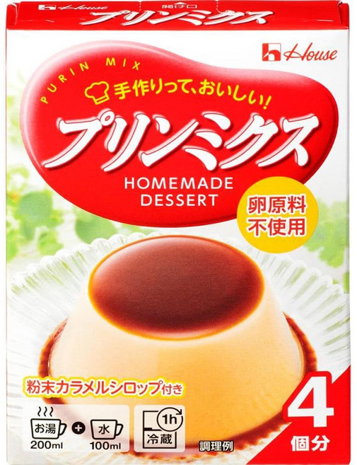 푸딩 믹스 77g 10팩입 푸딩 만들기 파우더 가루 분말, 10개