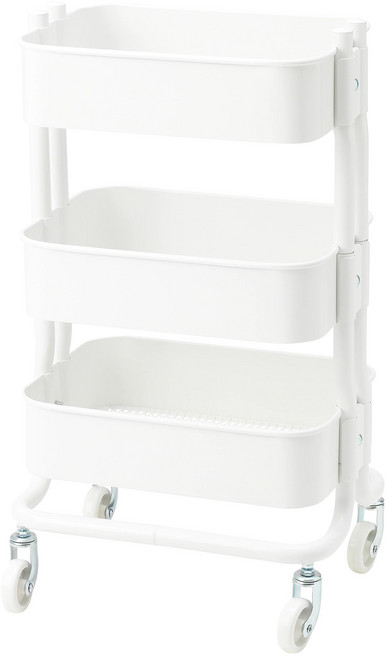 이케아 트롤리 카트 로스훌트 로스코그 블랙 화이트 RASHULT RASKOG, 2. 로스코그 카트 (중형)