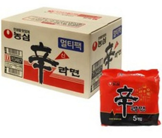 농심 신라면 120g, 40개
