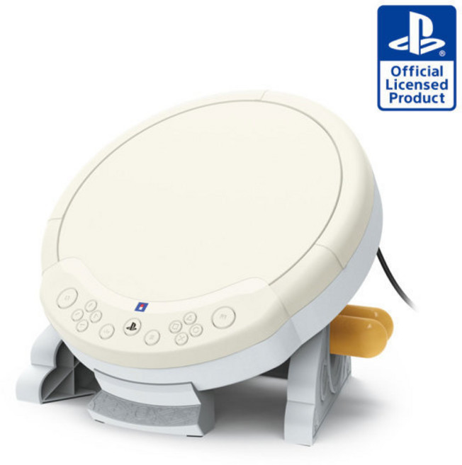 호리 태고의달인 북 컨트롤러 타타콘 PS5 PS4 PC, 1개, 화이트, SPF-042