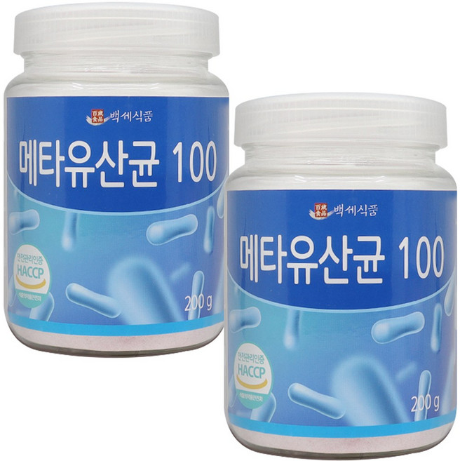 메타 유산균 100 HACCP 인증 200g, 2개