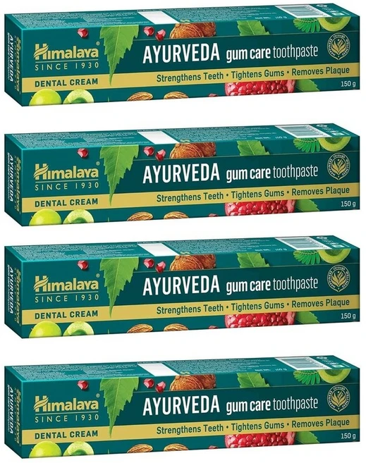 Himalaya Ayurveda Gum Care Toothpaste 80 g ( 1 box ), 4개, 150g - 쿠팡