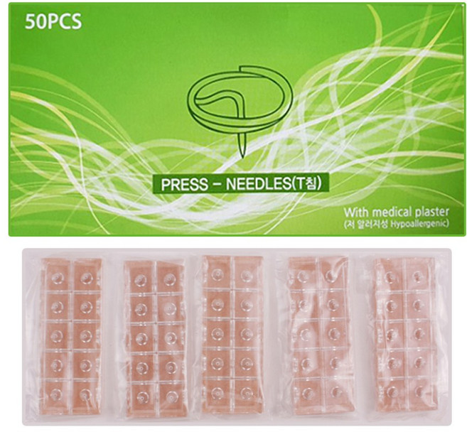 연성 T침 50EA 티침 이침 원피침, 5개