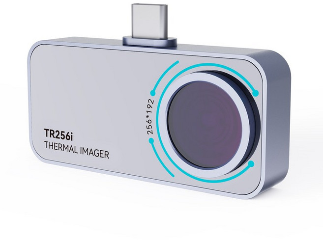 [CTK] 차쉬넬 MILESEEY 무선 열화상 카메라 TR256i C타입/아이폰타입 해상도 사진 동영상촬영, 1개