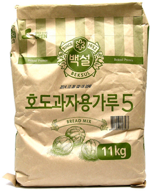 CJ 백설 호두과자용가루 5호 11KG(업소용) x 1포, 11kg, 1개