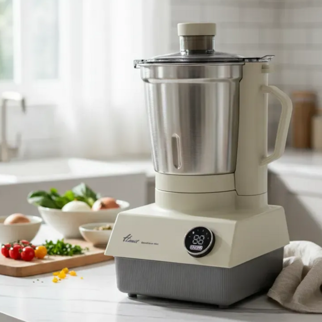 [26년 최신상] 한일 터보맥스 3.5L 대용량 초고속 스텐 믹서기 3종칼날 대형 김장 마늘 다지기 분쇄기, 단품