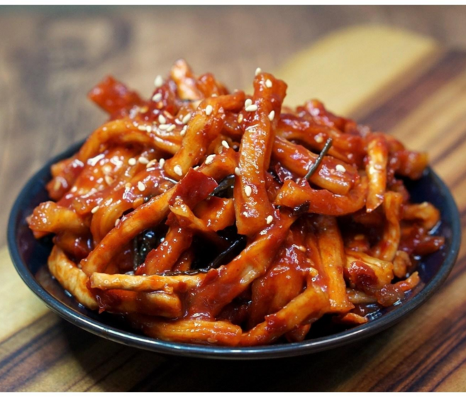 [소래포구 개성상회] 무말랭이 무침, 1개, 800ml