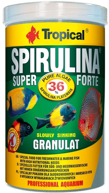 트로피칼 본사-수퍼 스피룰리나 그래뉼 tin 1000ml 600g, 1개, 1L - 쿠팡