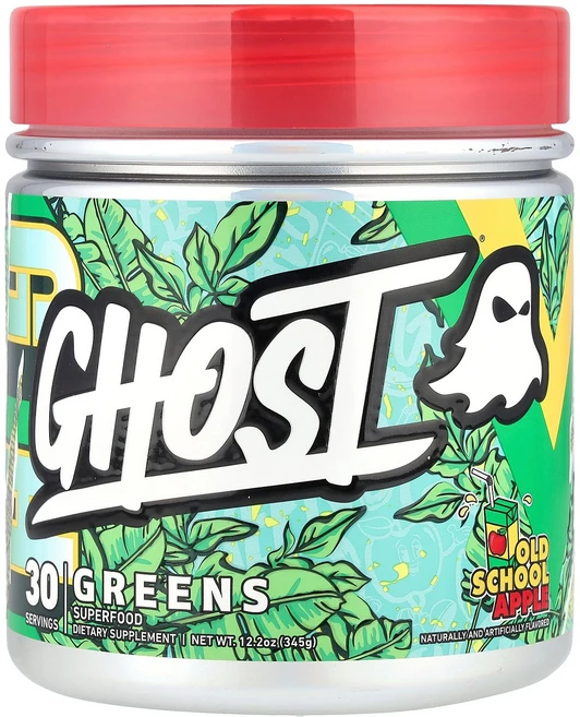 Ghost 그린스 올드 학교 사과 345g(12.2oz) Ghost (고스트), Ghost, 그린스, 올드 학교 사과, 345g(12., 345g, 1개 - 쿠팡
