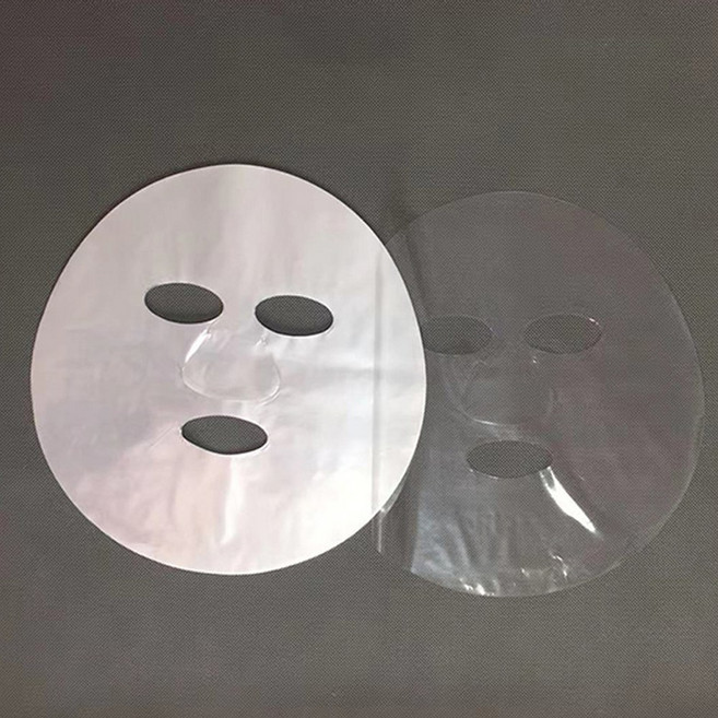 새로이 일회용 비닐 마스크 페이스 팩 보습 투명 얼굴 커버 세트, 500개