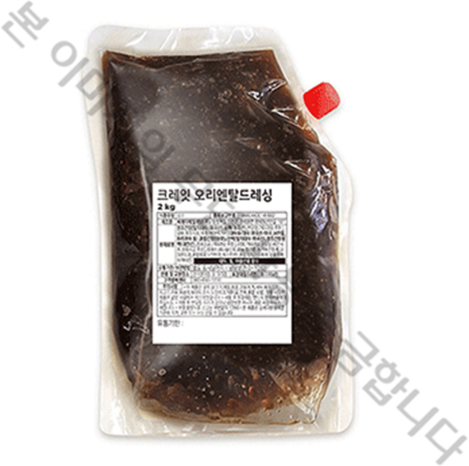 CJ 크레잇 오리엔탈드레싱 2kg 2개 [아이스박스+아이스팩] /무료배송