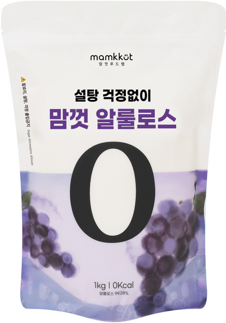 설탕걱정없이 맘껏 알룰로스 분말, 1개, 1kg
