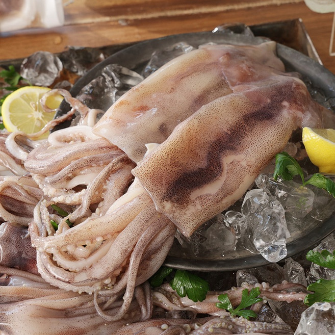 자연산 손질통오징어 특대(320g) x 10팩 20마리, 320g, 10개