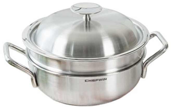쉐프윈 쉐프윈 304STS 올인원 스마트쿠커 이유식냄비 22cm, 1개