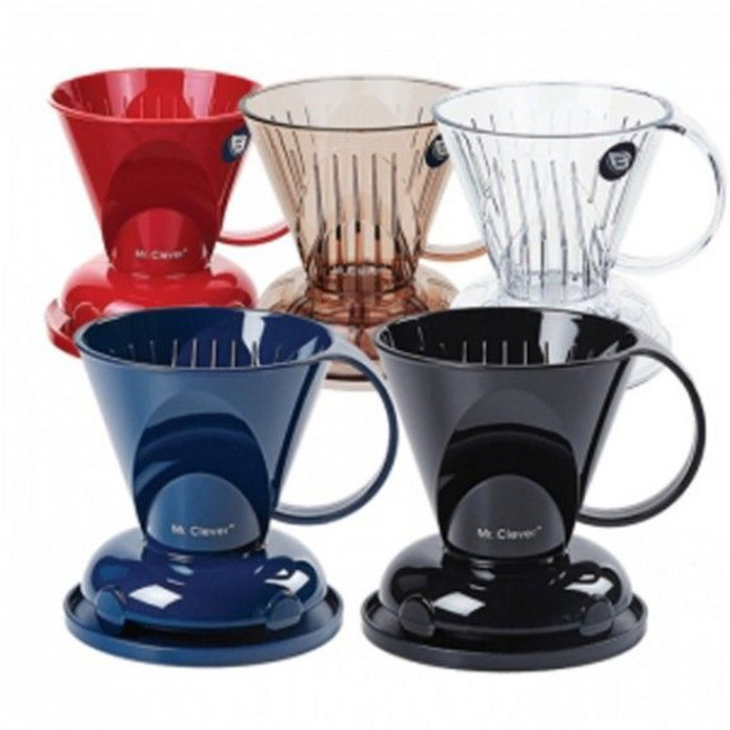 미스터 클레버 드리퍼 小 커피드립 커피드리퍼 드립 hot*5516cG, 1개, 네이비