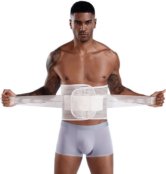 Makone 남성용복대 몸매보정옷 오버사이즈 복대 뱃살 아랫배 정형 빅사이즈 허리띠 남성뱃살다이어트