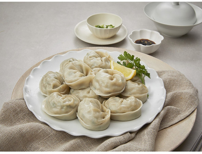 곽선생왕만두 국내산 수제 고기손만두 담백 촉촉 냉동만두 간편식 600g, 1개