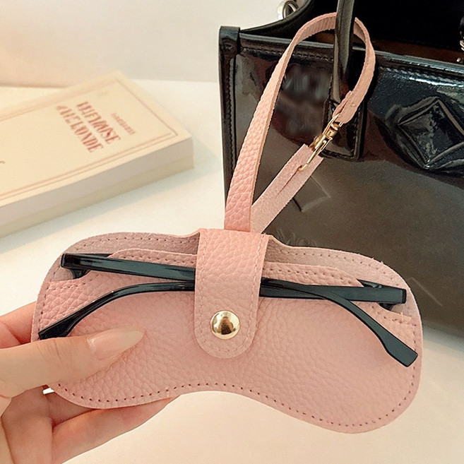 라별 선글라스 보관 가죽 파우치 휴대용 안경 케이스