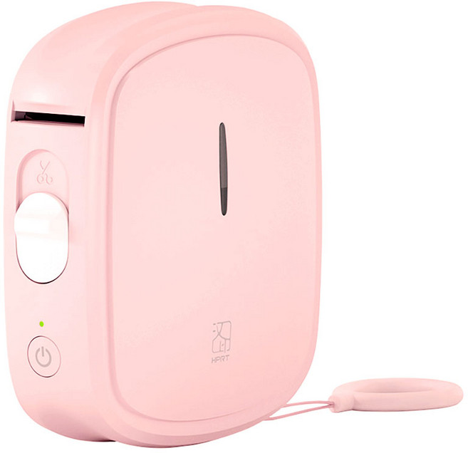에이치피알티 모에모에 라벨 프린터, Qutie 핑크, 1개