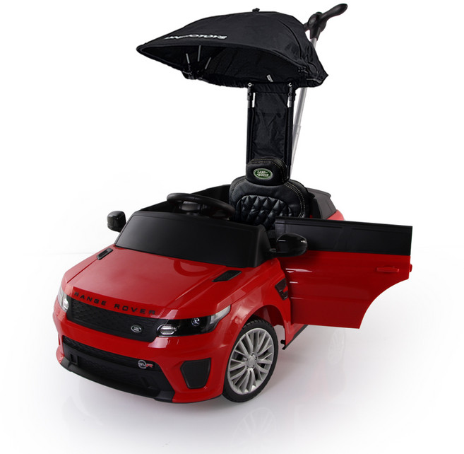 2세대 대호토이즈 레인지로버 이보크 전동푸쉬카 (레드), 1개