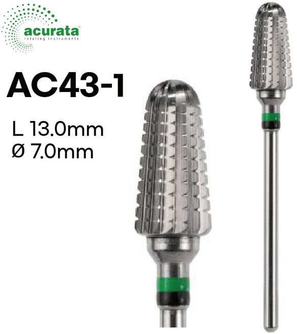 AC043-1 아큐라타 텅스텐 카바이드 드릴비트 오프비트, 1개