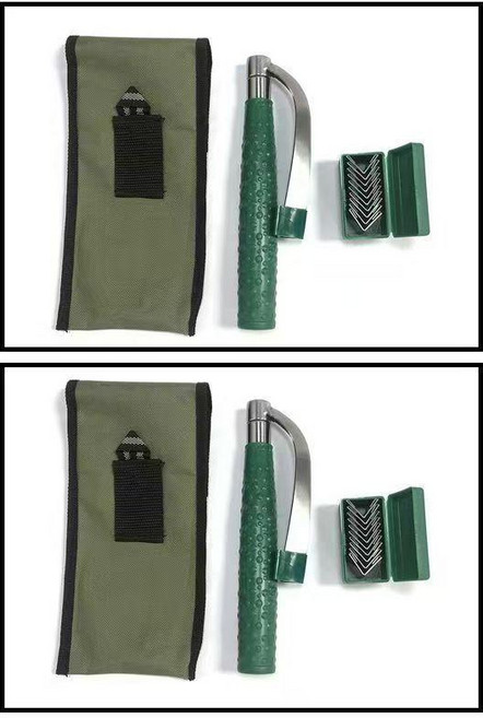 노브몰 스테인리스 교체형 실리콘 헤라 칼 제거공구, 분리형 2개+블레이드 20개, 1개, 기본 색상