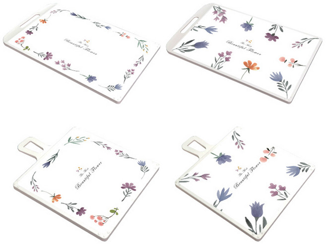 하나리빙 레오 핸들 도마 캠핑 엔드그레인 플레이팅 칼도마 이유식_미니, 단품, 1개