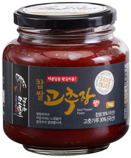 피아골미선씨 찹쌀 고추장, 1kg, 1개
