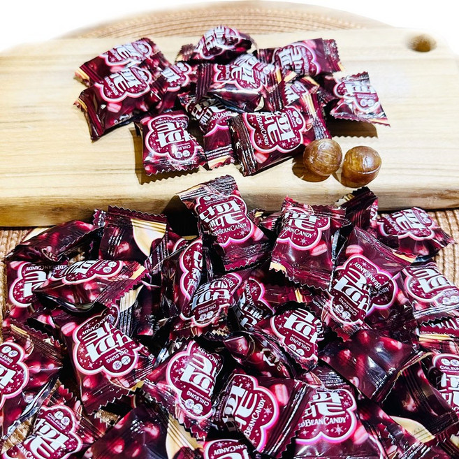 대용량 캔디 단팥 사탕 아주끼 앙금, 8g, 110개