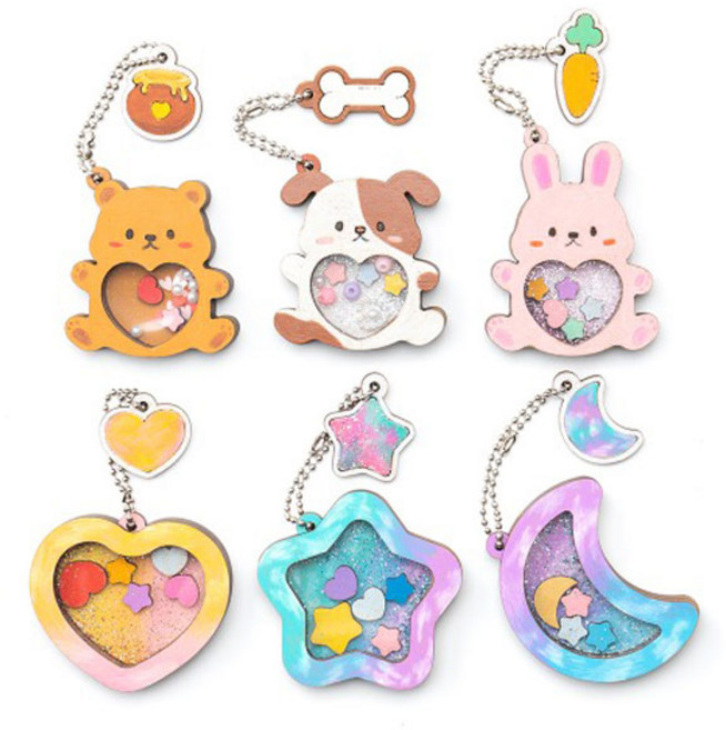 민화샵 나무쉐이커 만들기, 하트