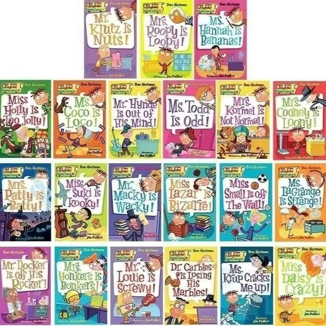 영어원서 마이위어드 스쿨 시즌1-21권 음원 My weird School