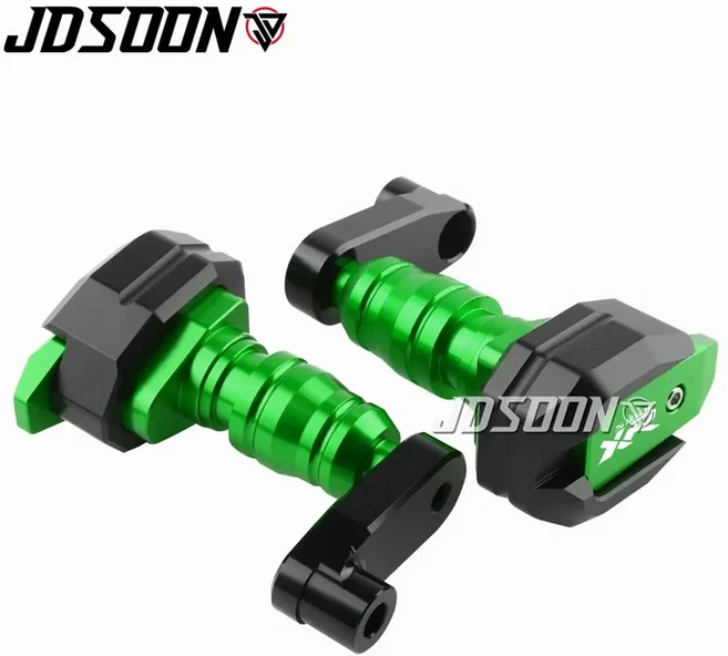 낙하 방지 CNC 프레임 슬라이더 페어링 가드 크래시 패드 보호대 Bmw S1000XR S1000 XR S 1000XR 2019 2020, 01 Green-T