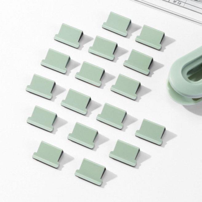 델리 DELI 누사인 컬러 클립퍼 리필 중 16mm 리필 50개입, 없음