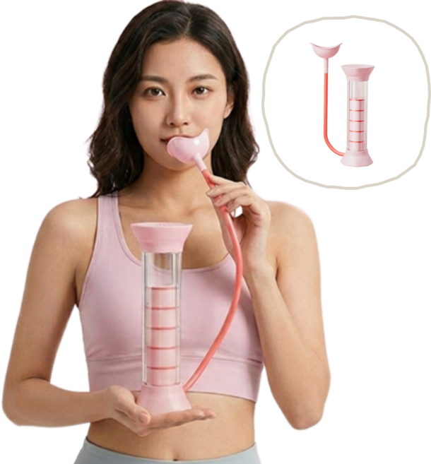 서이픽 폐활량 호흡운동기 폐활량 늘리기 복식 호흡 재활 필라테스 호흡, 1세트