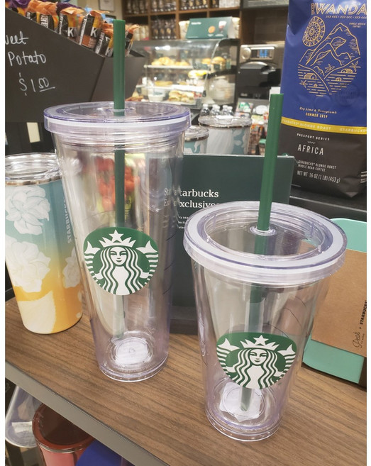 스타벅스 클리어 콜드컵 그란데 473ml/벤티 710ml 2종, 그란데 473ml, 1개