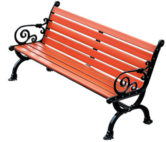 자재통상 야외 벤치 의자 야외용 공원 정원 운동장 철제 주물 원목 등벤치의자 2~4인용, 고급형-우드(조립형), 180(4인용)