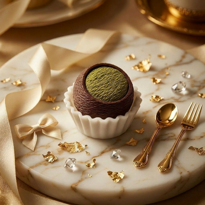 초코 두쫀쿠클릭커 클릭커키링 두쫀쿠키링, 1개, 흰색