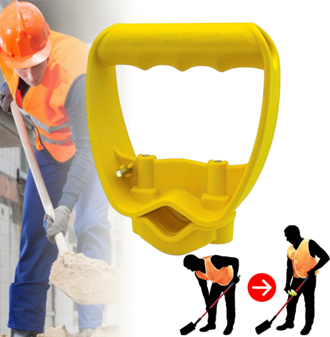 편하게 작업하기 다용도 농기구 도구 보조 손잡이 보조 그립, 1개