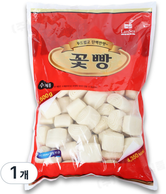 터보마켓 랜시 꽃빵(화권) 1500g(30g*50입), 1개, 1.5kg