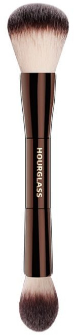 모래시계 메이크업 브러쉬 - No.17 조명 편집 섬유 헤어 더블 하이라이트 패션 디자인 싱글 페이스, 1개, 01 Black