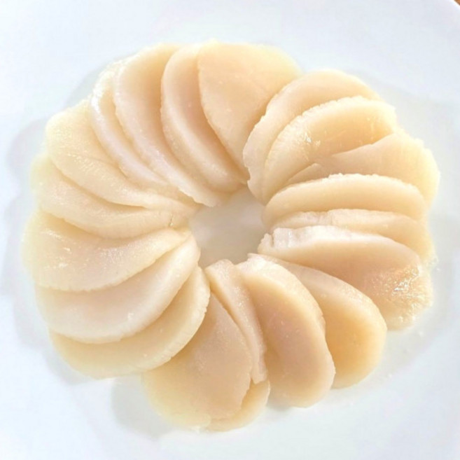 키조개 관자 슬라이스 200g 240g 자연산 프리미엄 냉동 도매 바른유통, 1개, 240g (12g X 20편)