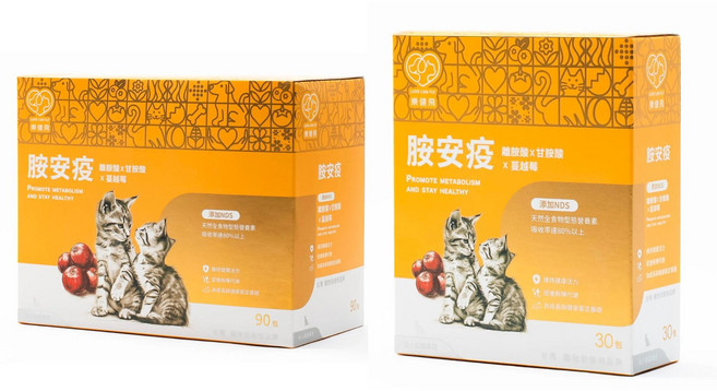 L.C.F 樂健飛 胺安疫 離胺酸+甘胺酸+蔓越莓 貓咪營養保健品 90g, 1個, 綜合營養補充品, 30份