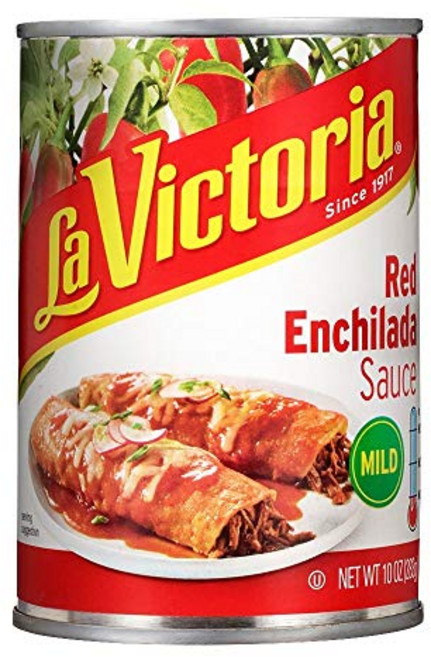 라 빅토리아 전통 레드 엔칠라다 소스 마일드 10온스 (1 La Victoria Traditional Red Enchilada Sauce Mild 10 Ounce (Pack o, 12개, 283.5g