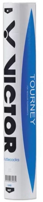 VICTOR 勝利 實用級 羽毛球 B-04 藍標 (飛行穩定、耐打耐磨、舒適手感), 1個, 12個裝